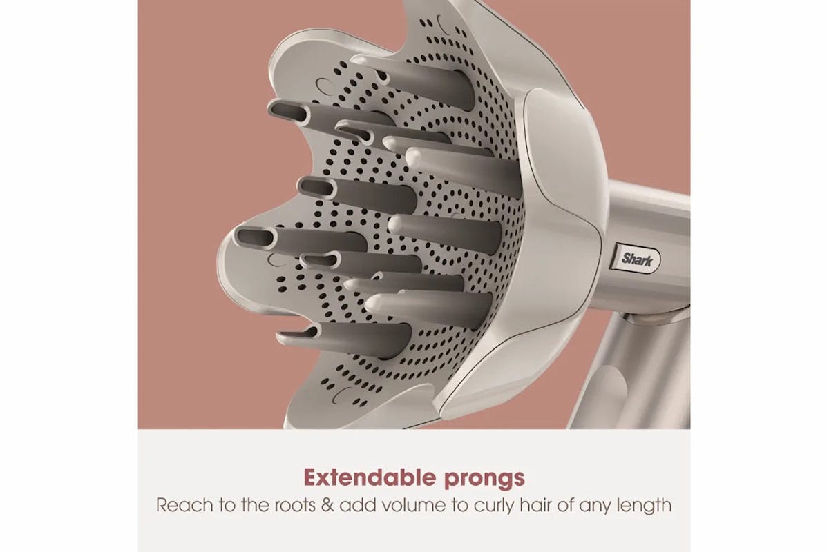Shark FlexStyle 5-in-1 Air Styler & Hair Dryer Set | HD446SLUK | Stone-10