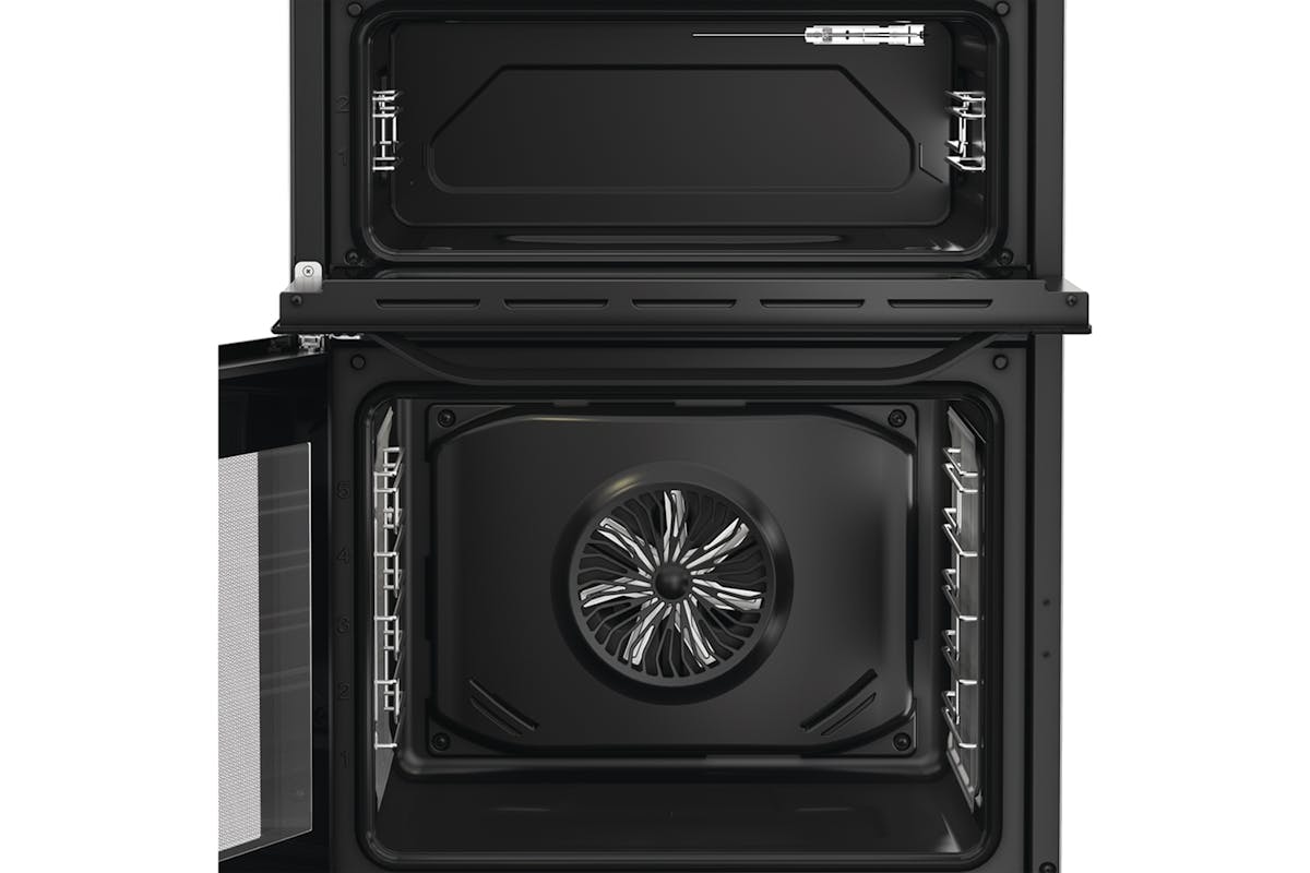 Hotpoint 60cm Double Oven Electric Cooker with Air Fry | HDE6VDCASB1-4
