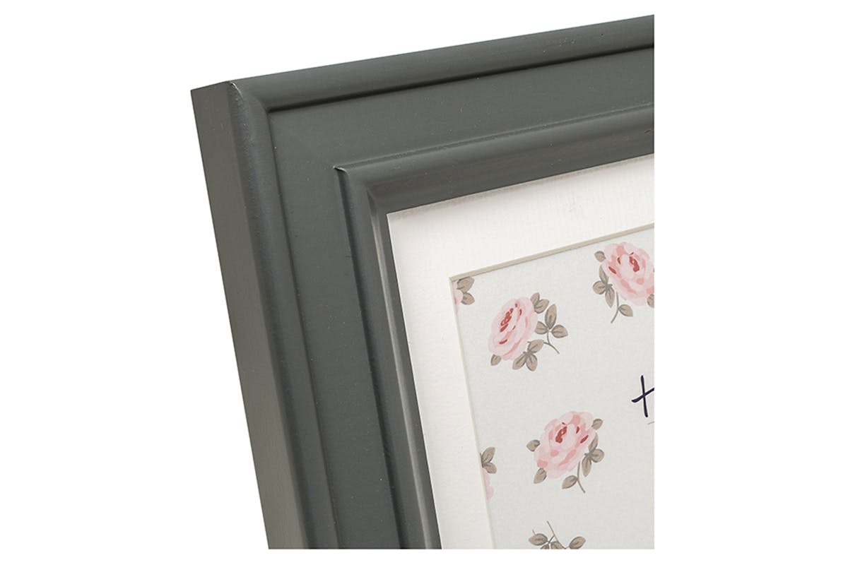 Helena 4 x 6" Photo Frame | Dark Grey-3