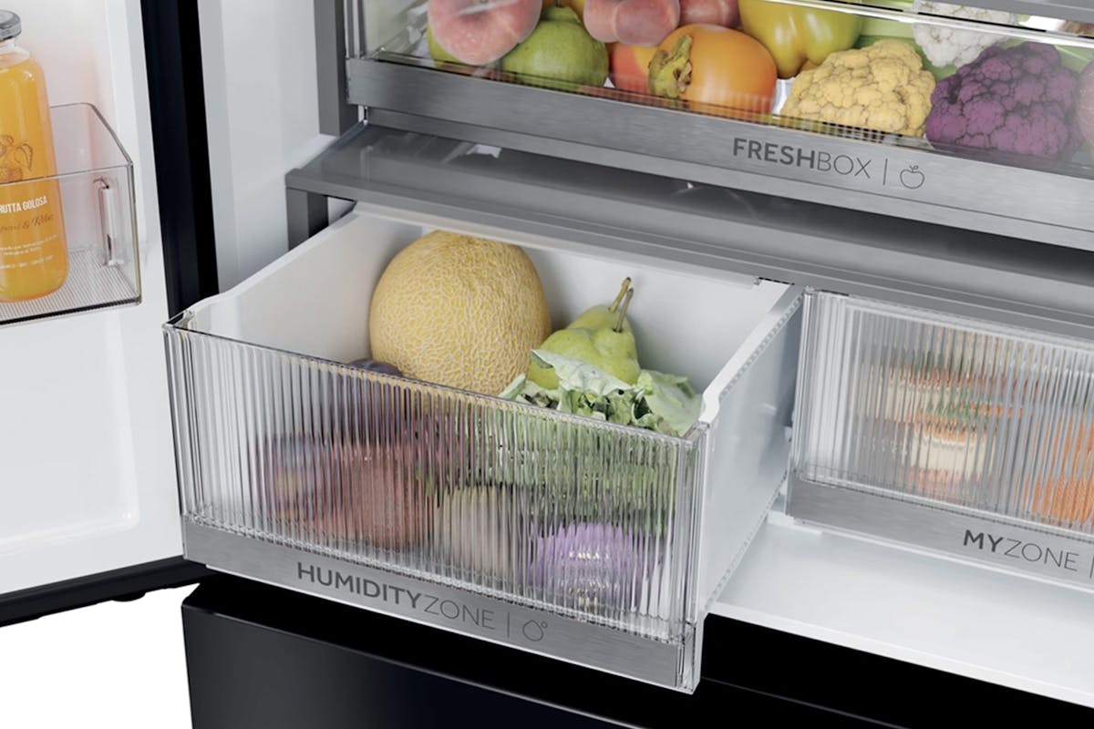 Haier FD 83 Series 7 Multi Door Freestanding Fridge Freezer | HFKR7819DWGB-19