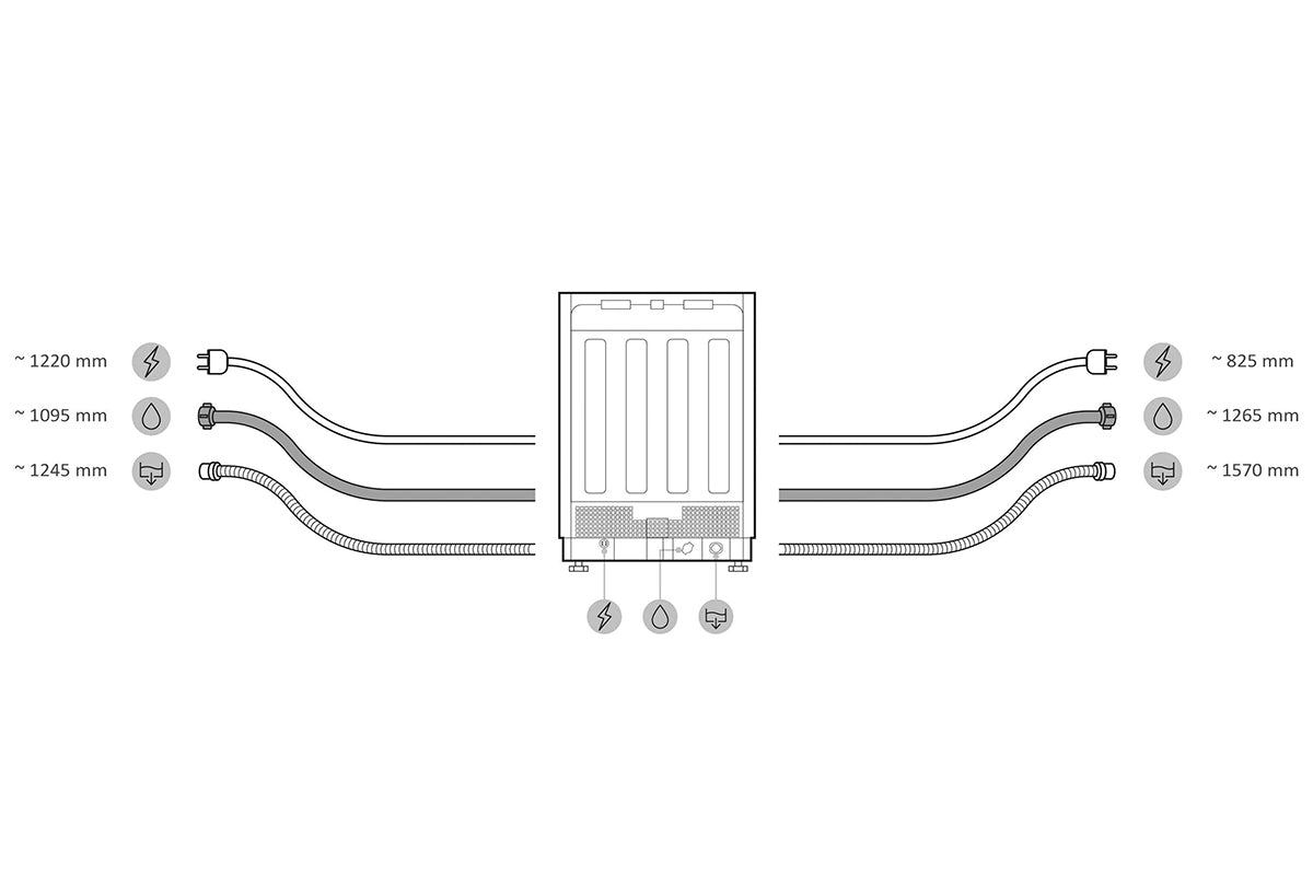 Hoover Freestanding Dishwasher | 14 Place | HFP4C7E0W-80-13