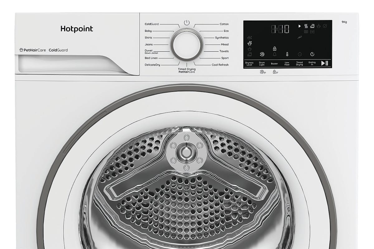 Hotpoint 9kg Freestanding Heat Pump Tumble Dryer | HHDD90WWIRE-8