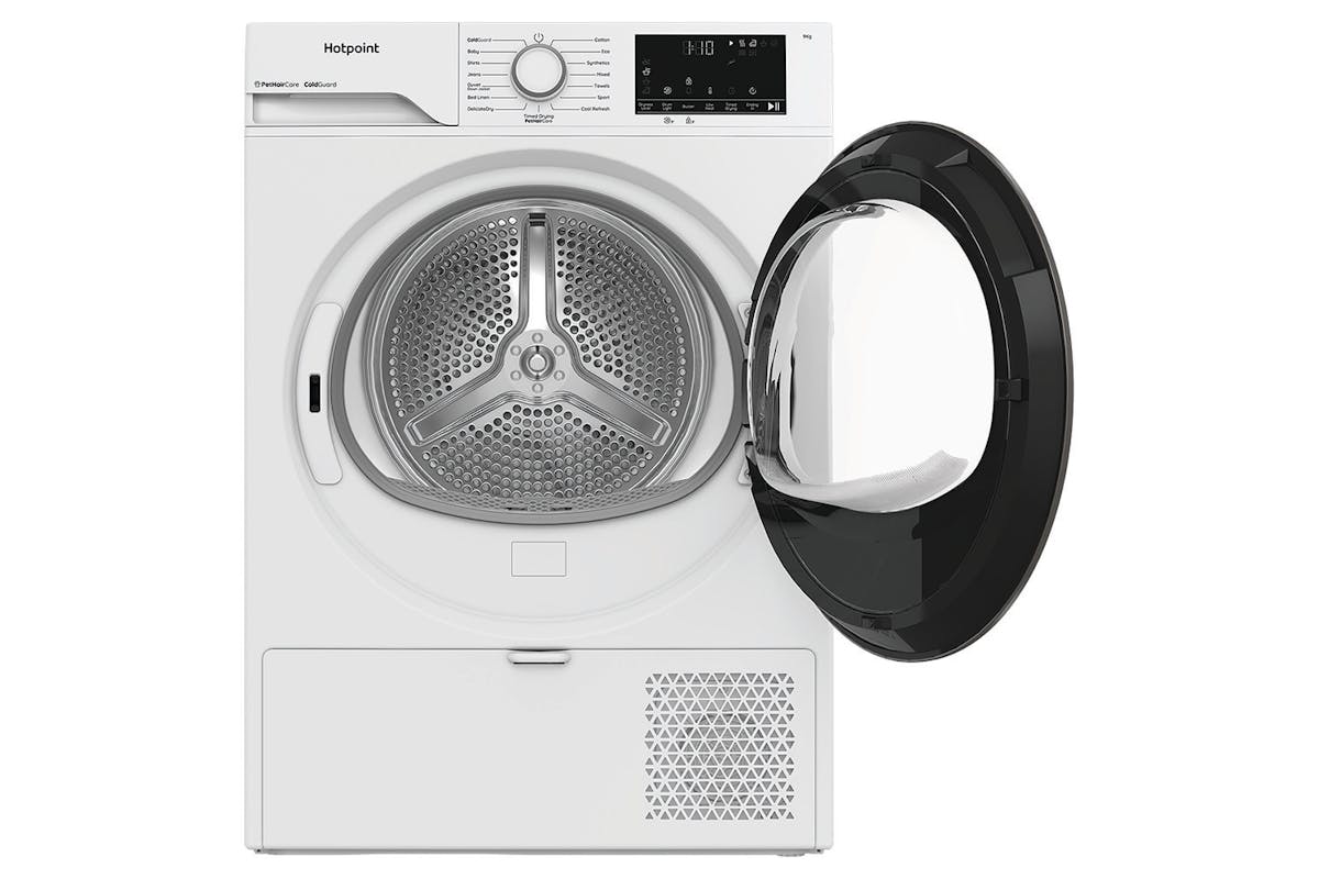 Hotpoint 9kg Freestanding Heat Pump Tumble Dryer | HHDD90WWIRE-3