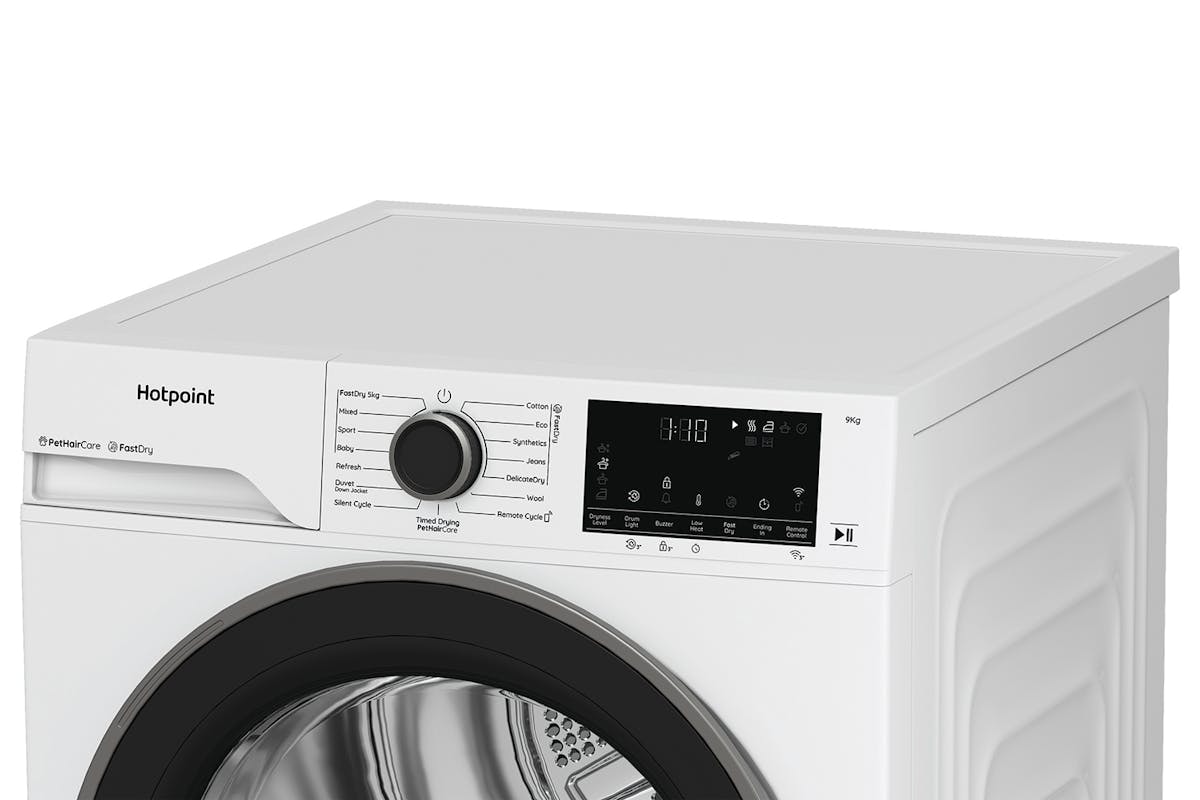 Hotpoint Freestanding 9kg Heat Pump Tumble Dryer | HHDW90WWIRE-3