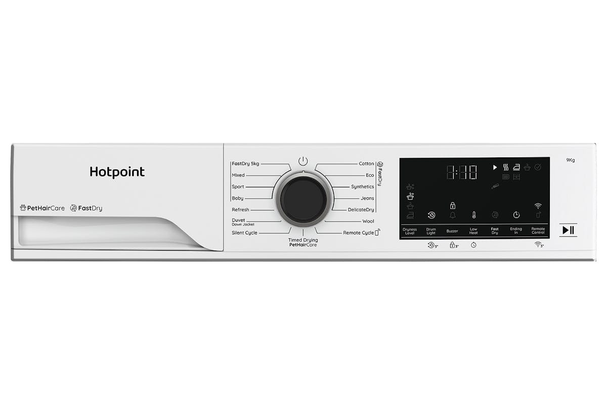 Hotpoint Freestanding 9kg Heat Pump Tumble Dryer | HHDW90WWIRE-5