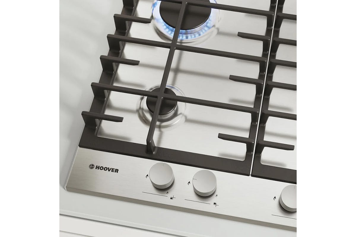 Hoover H-HOB 300 60cm Gas Hob | HHG6BRMX-3
