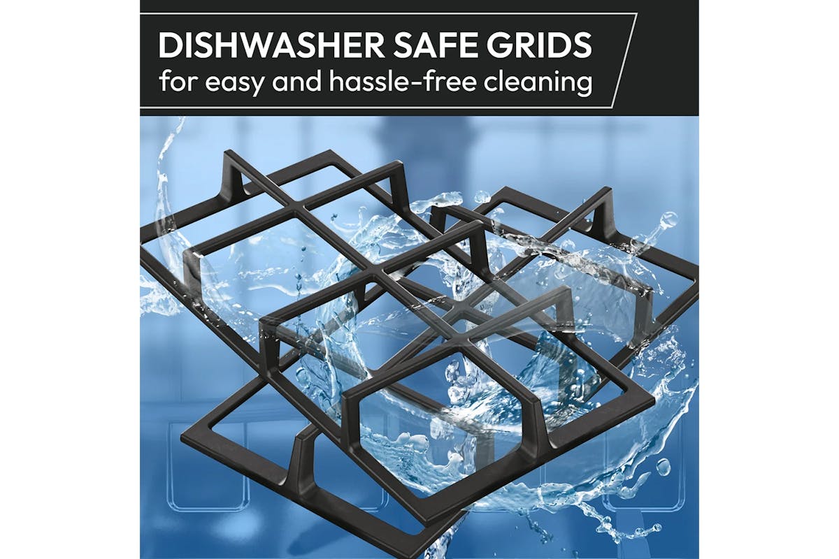 Hoover H-HOB 300 60cm Gas Hob | HHG6BRMX-5