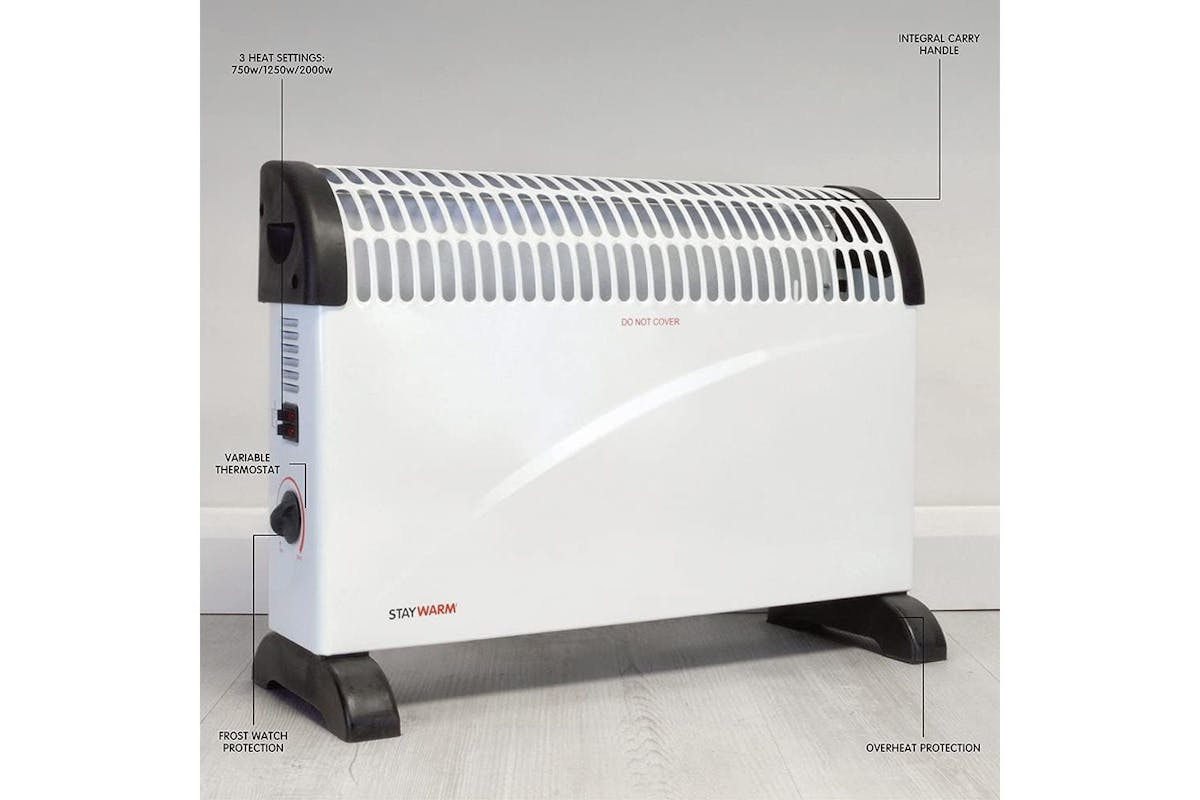 Staywarm | 2000w Convector Heater | White-5