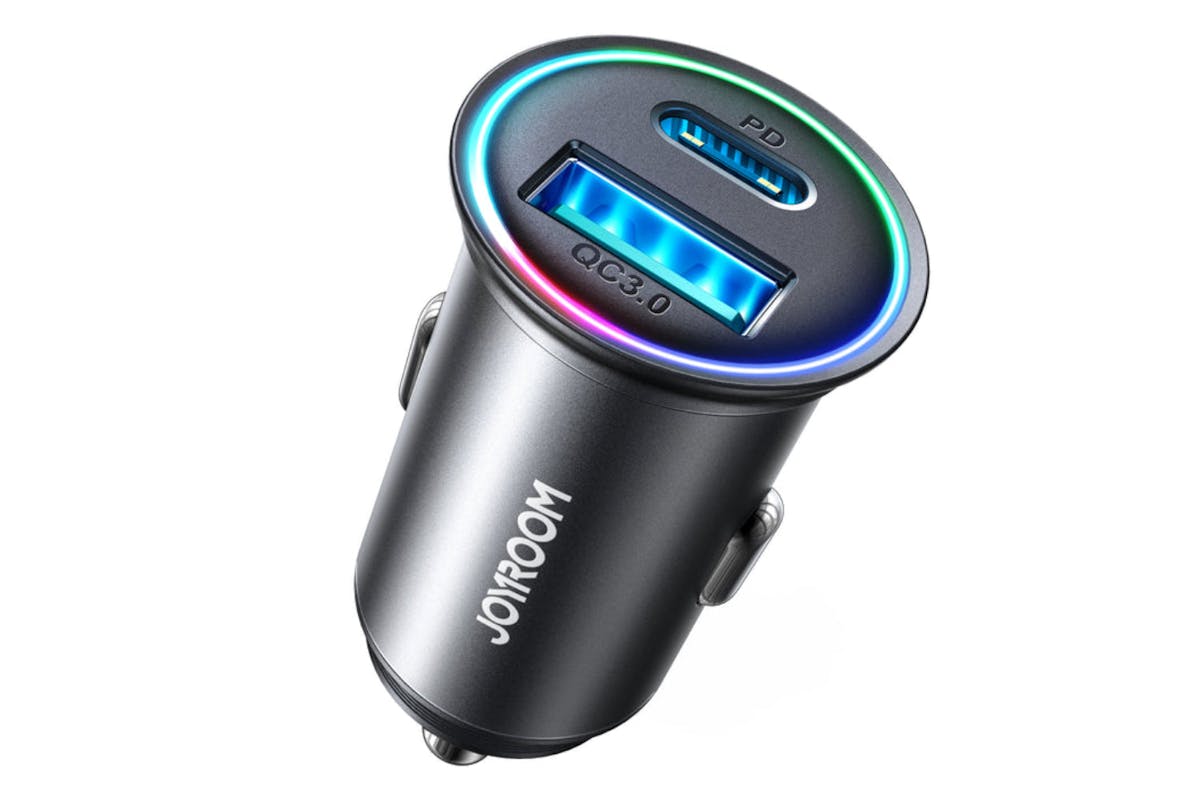 Joyroom 60W A+C Mini Metal Car Charger | Black-2