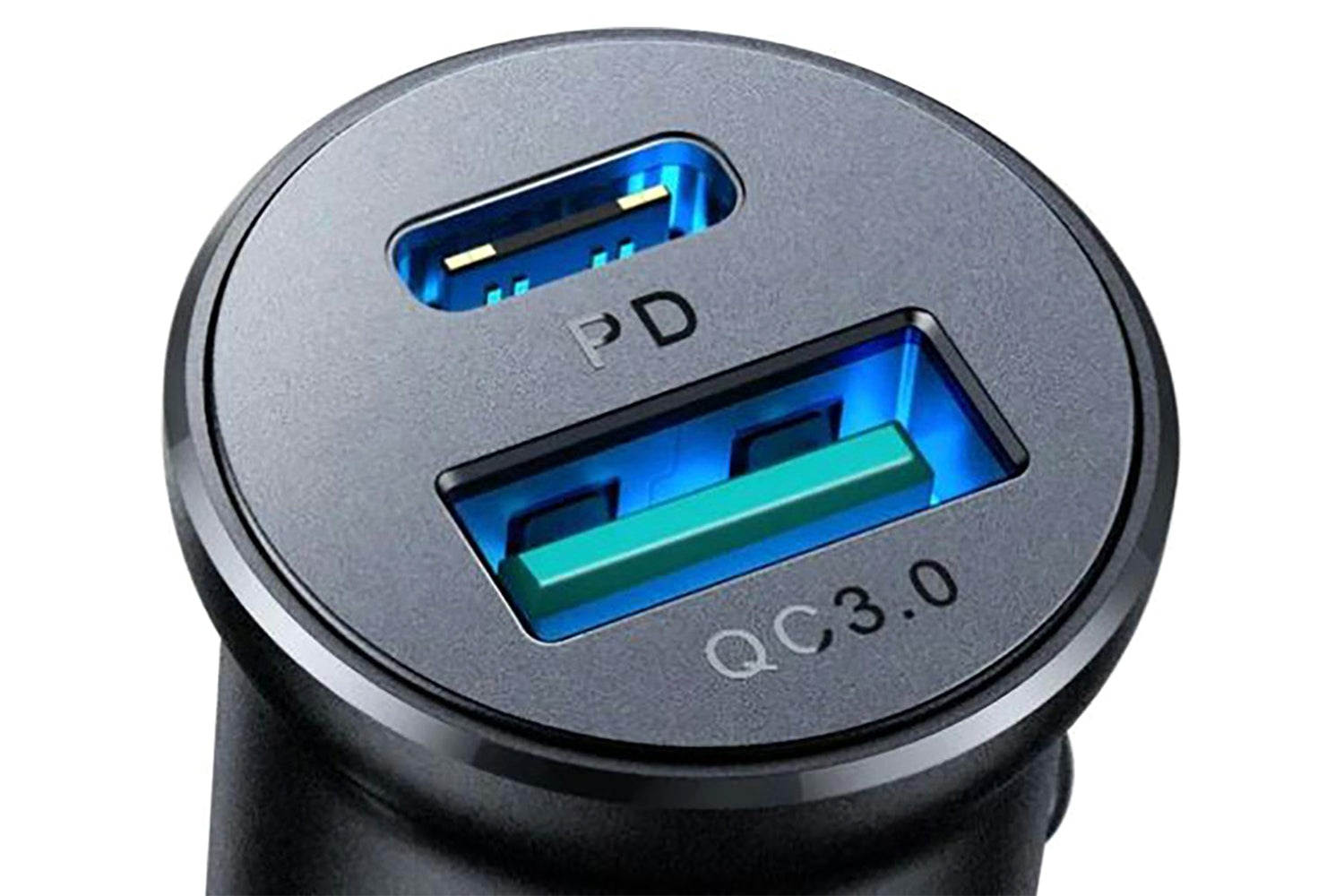 Joyroom 30W A+C Mini Metal Car Charger | Black-3