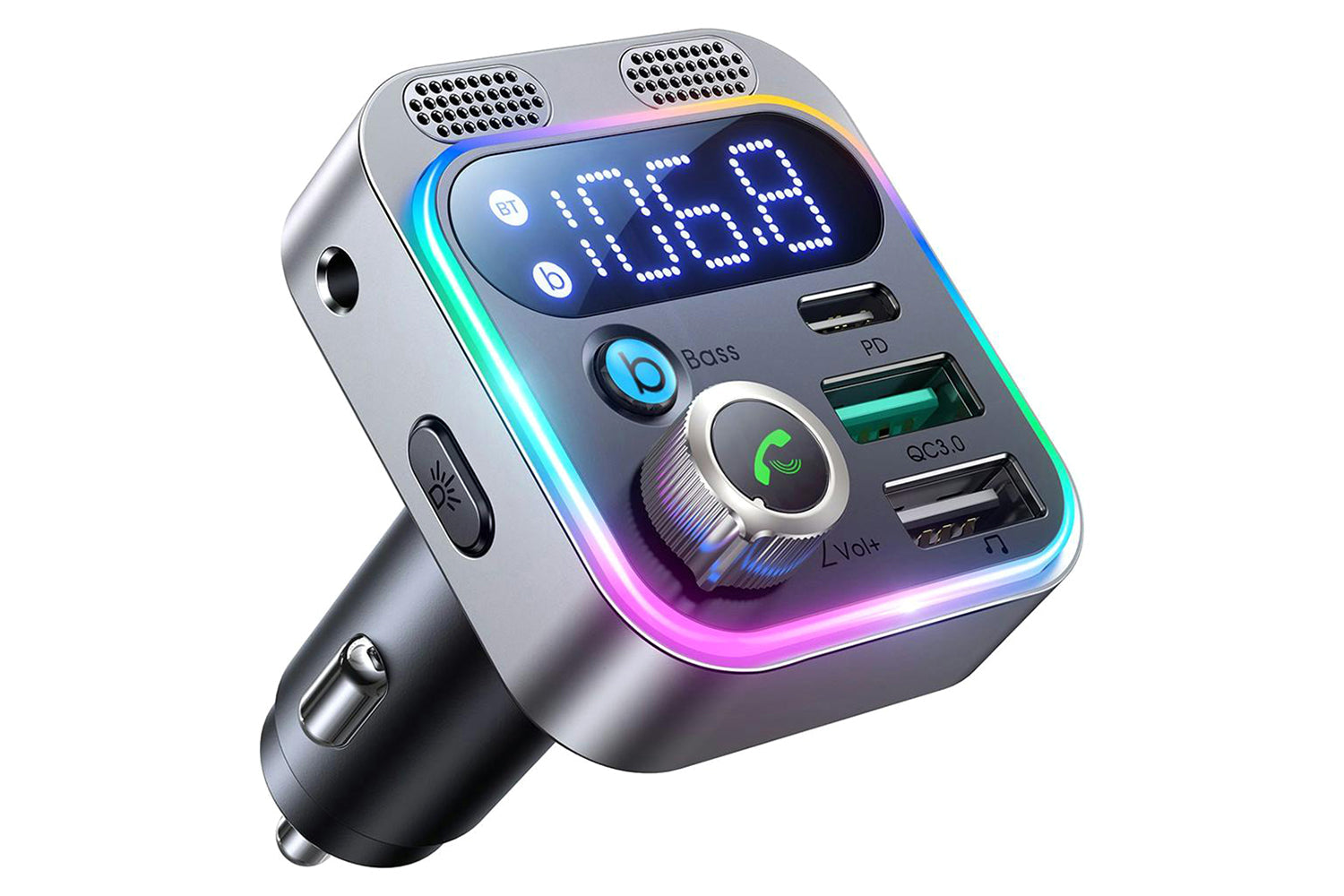 Joyroom 48W Car Wireless FM Transmitter | Black