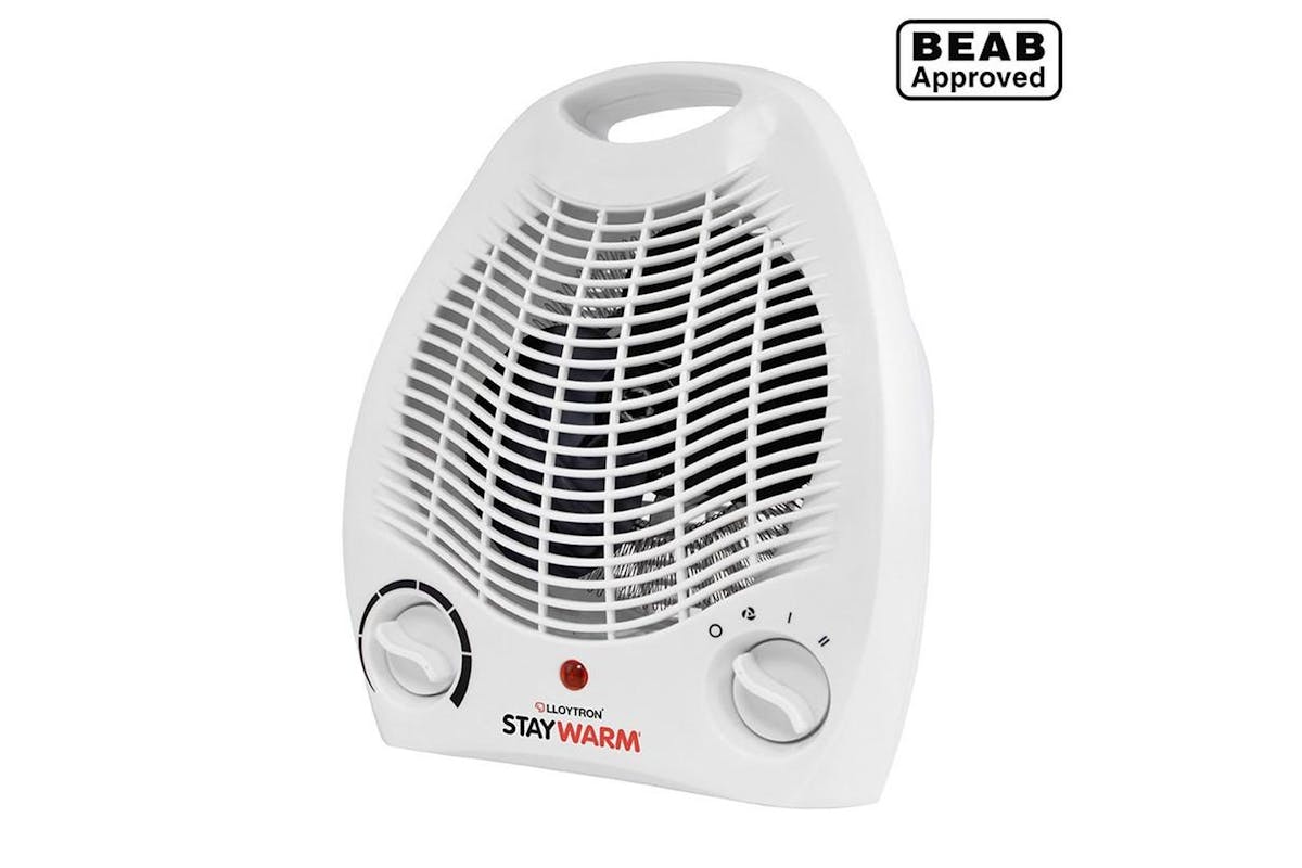 Staywarm | Upright Fan Heater | White | 2000w