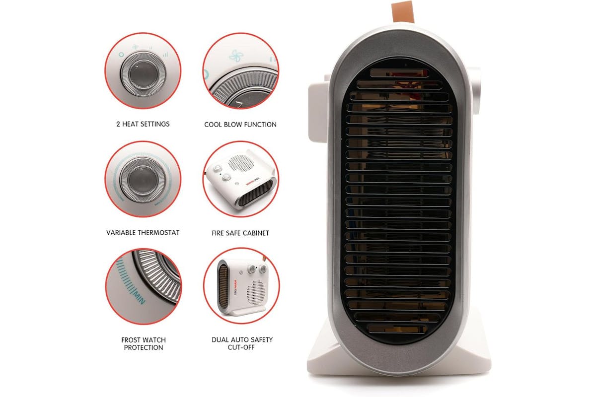 Staywarm | 2000w Deluxe Upright Fan Heater-3