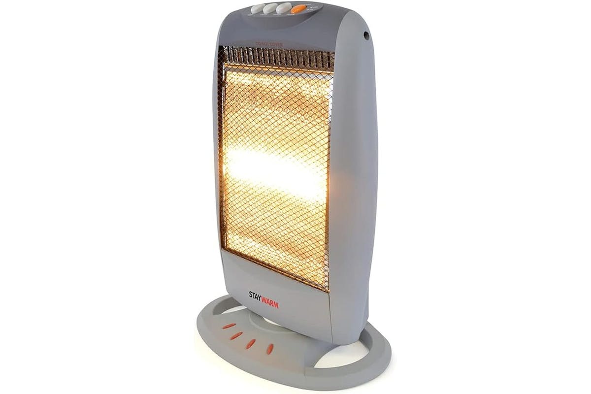 Staywarm | Compact Halogen Heater | 1200w 3 Bar-4