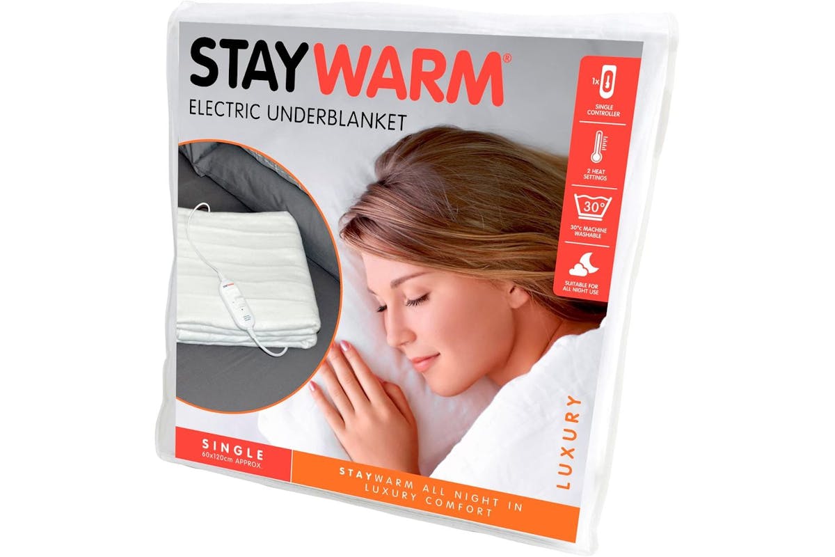 Staywarm | Staywarm Single Underblanket Luxury | Polyester | Single Size-2