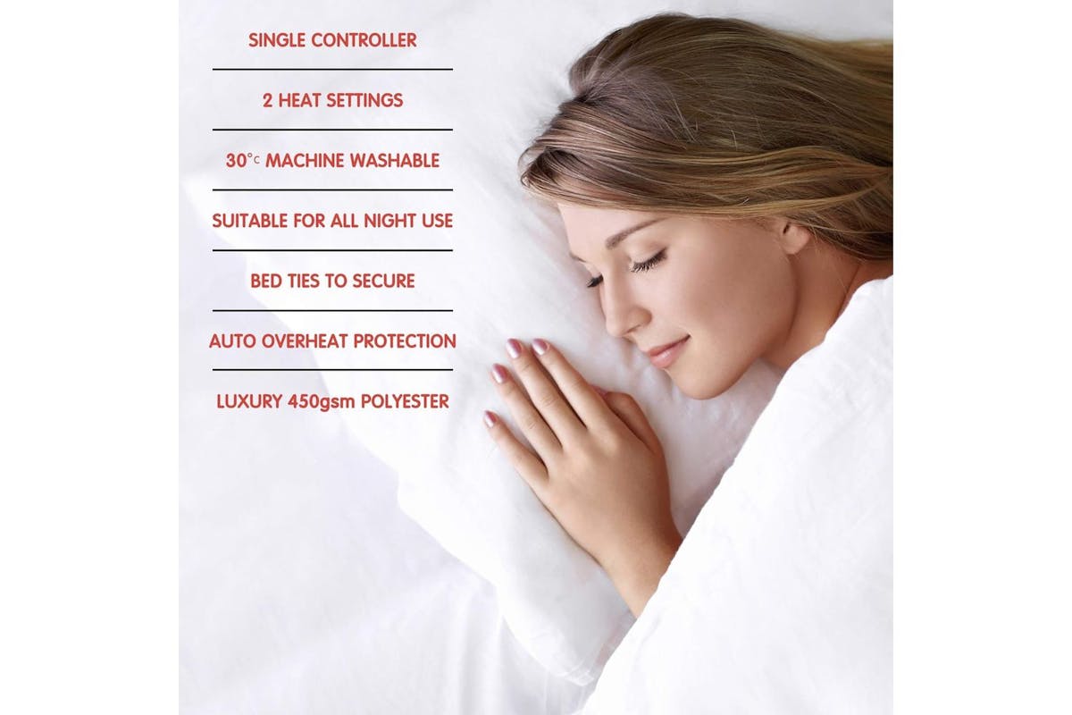 Staywarm | Staywarm Single Underblanket Luxury | Polyester | Single Size-4