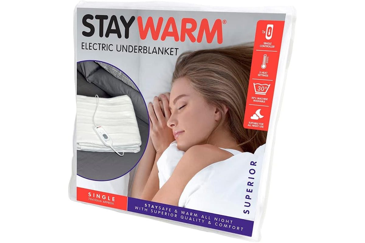 Staywarm | Single Underblanket | Polyester 500gsm | 150 X 70cm-2