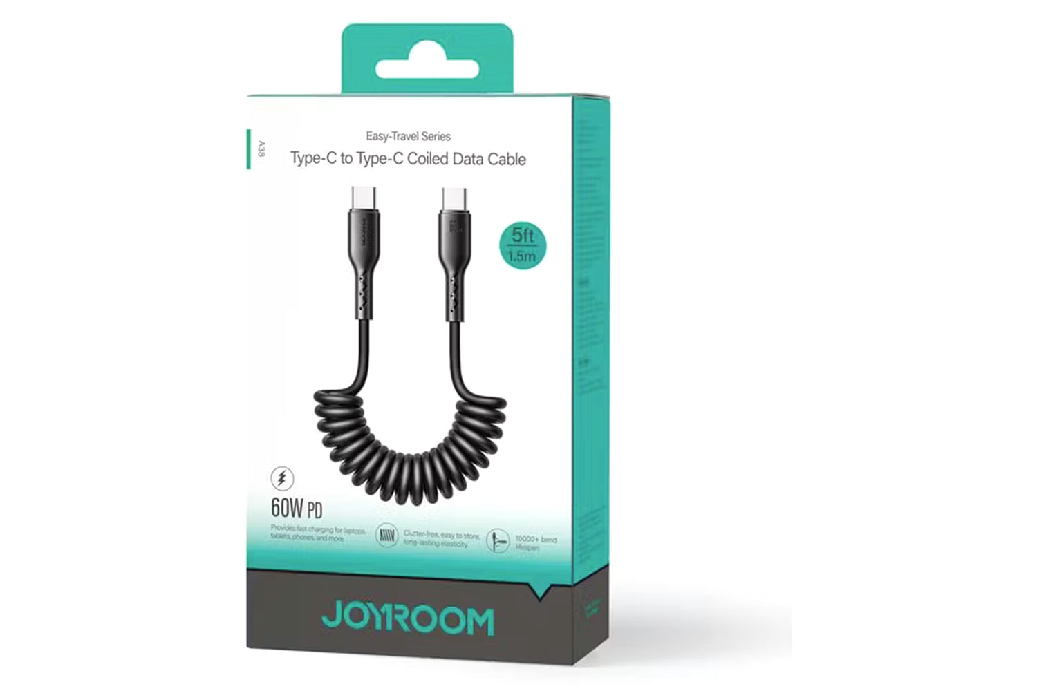 Joyroom USB-C to Type-C Fast Charging Data Cable | 1.5m | Black-2