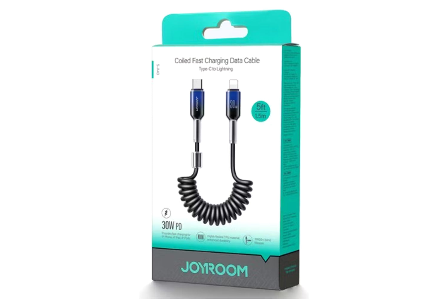Joyroom USB-C to Lightning Fast Charging Data Cable | 1.5m | Black-2