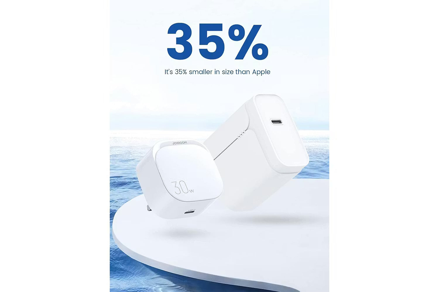 Joyroom 30W PD Charger USB-C Adapter | White-2