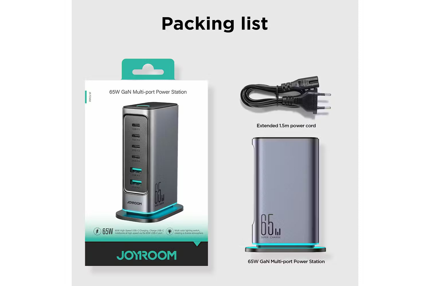 Joyroom 65W Multi-Port GaN Charger-3