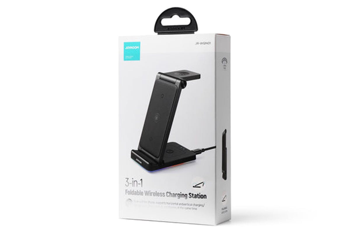 Joyroom 3-in-1 Foldable Wireless Magnetic Charging Station-7