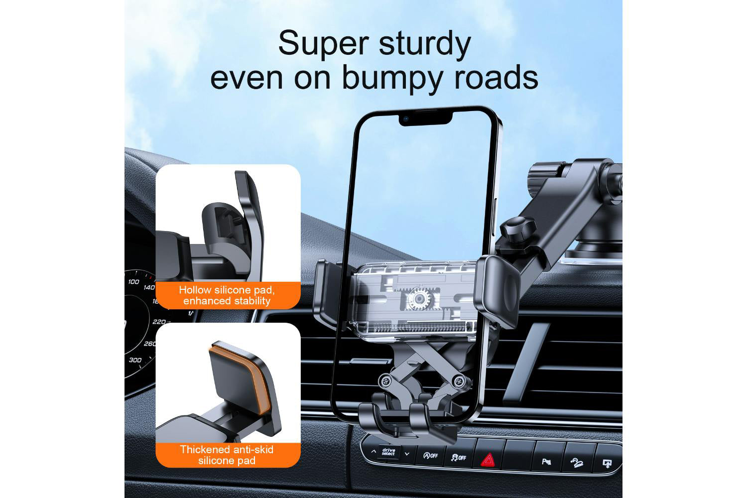 Joyroom JR-ZS283 Mini Car Holder for Dashboard-4
