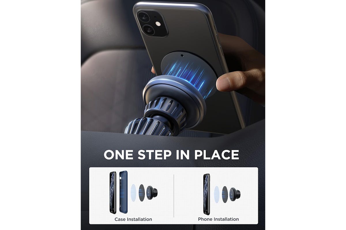 Joyroom Mini Magnetic Car Dashboard Phone Mount | Black-4