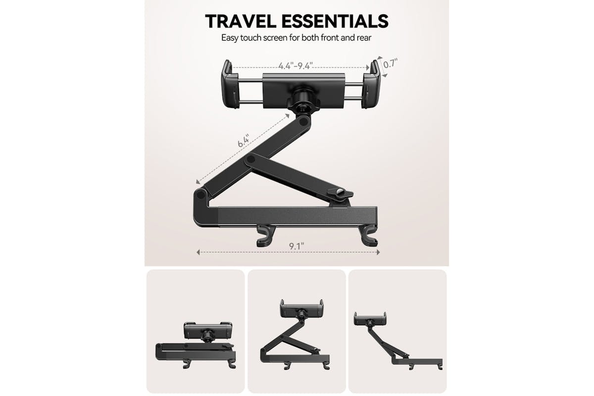 Joyroom JR-ZS433 Car Headrest Tablet Holder-4