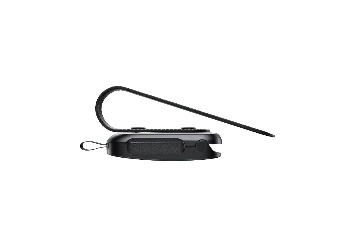 Joyroom JR-ZS511 Magnetic One-hand Car Visor Sunglasses Holder Clip | Black-5