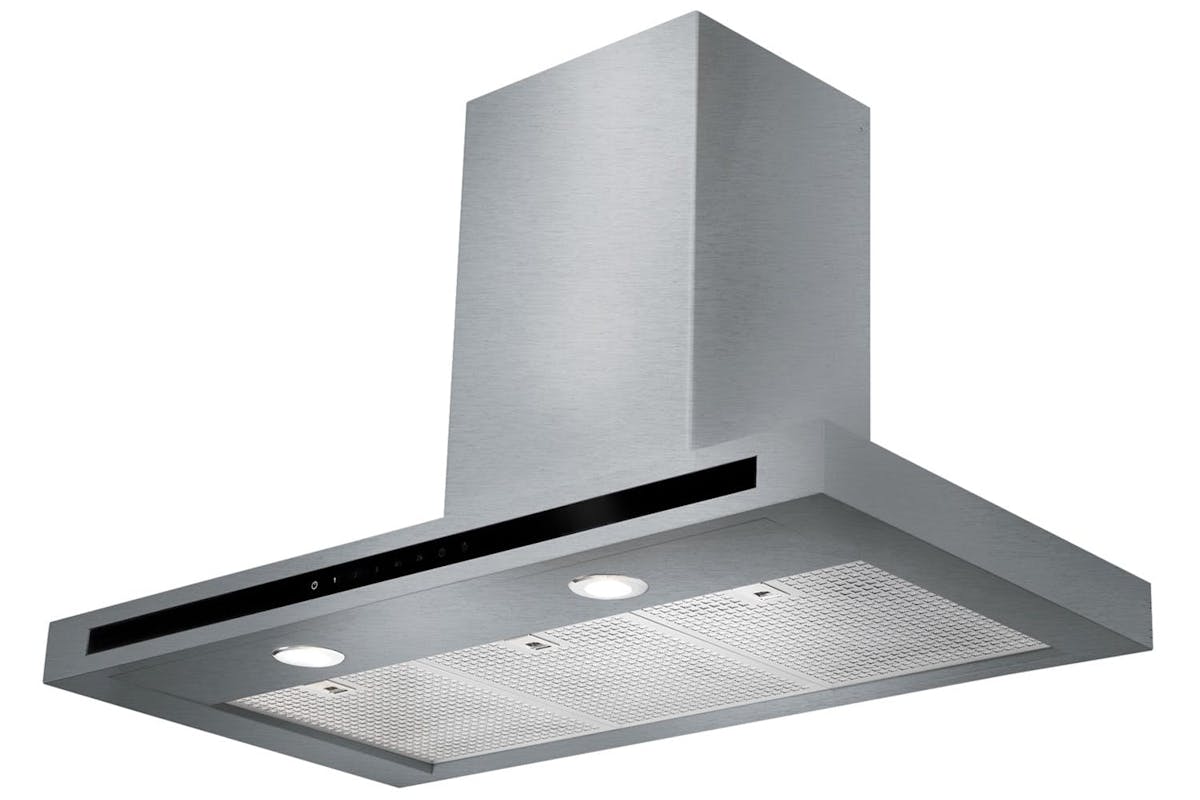 Rangemaster 90cm Hi-Lite Flat Chimney Hood | HLTHDS90SS