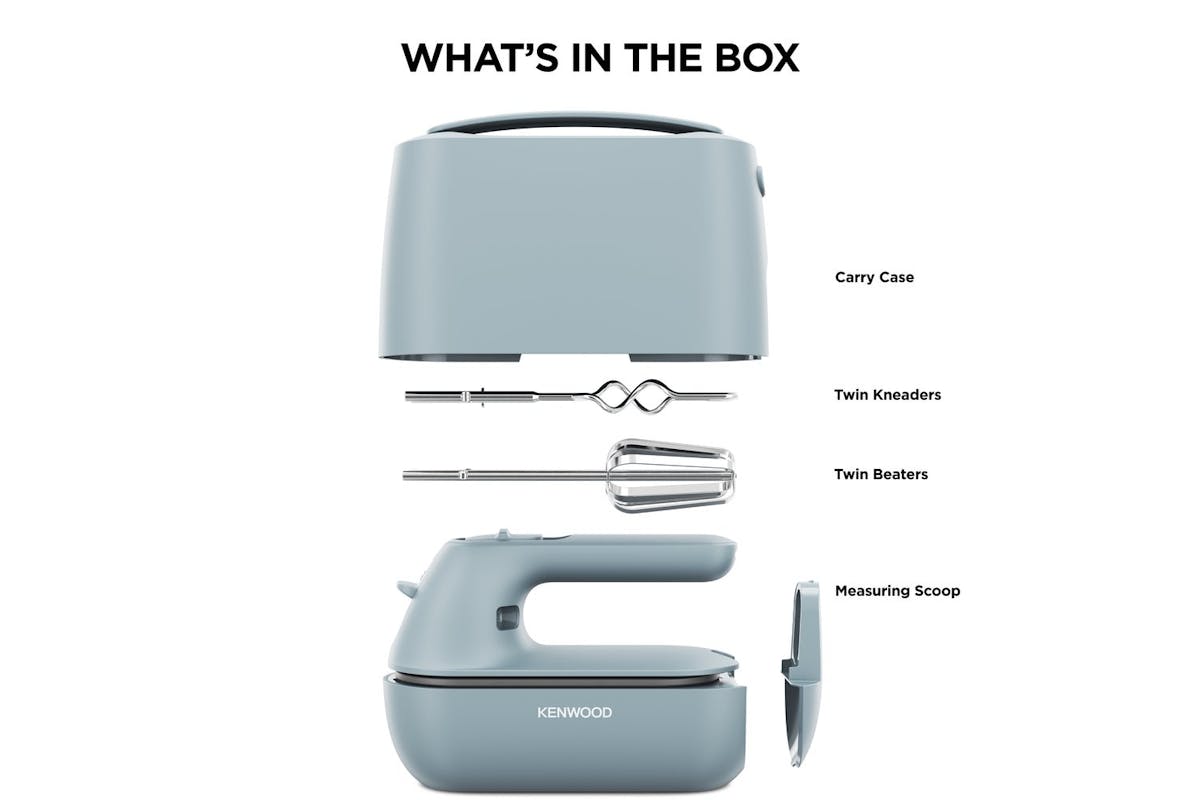 Kenwood QuickMix Go Hand Mixer | Storm Blue-7