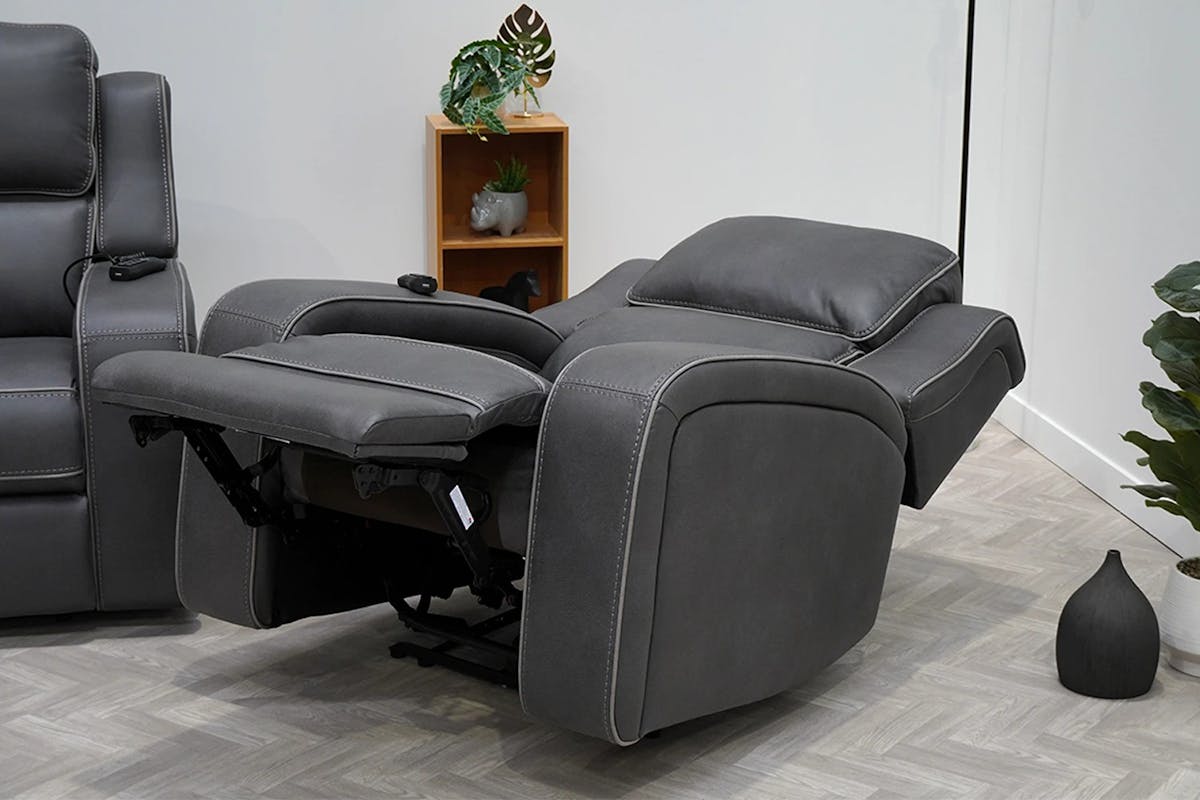 Shobi Armchair | Power Recliner | Heated & Massage Seat | Fabric-4