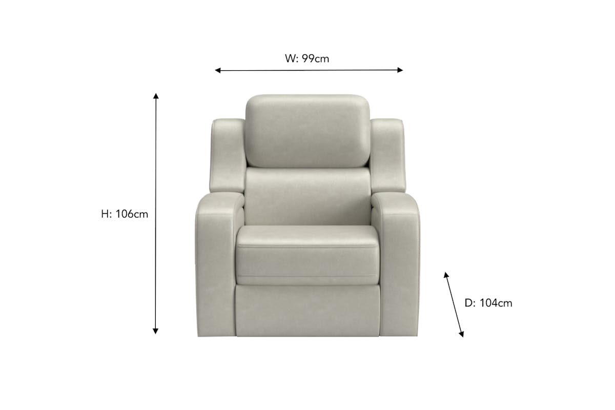 Shobi Armchair | Lift & Tilt | Power Recliner | Heated & Massage Seat | Leather-3