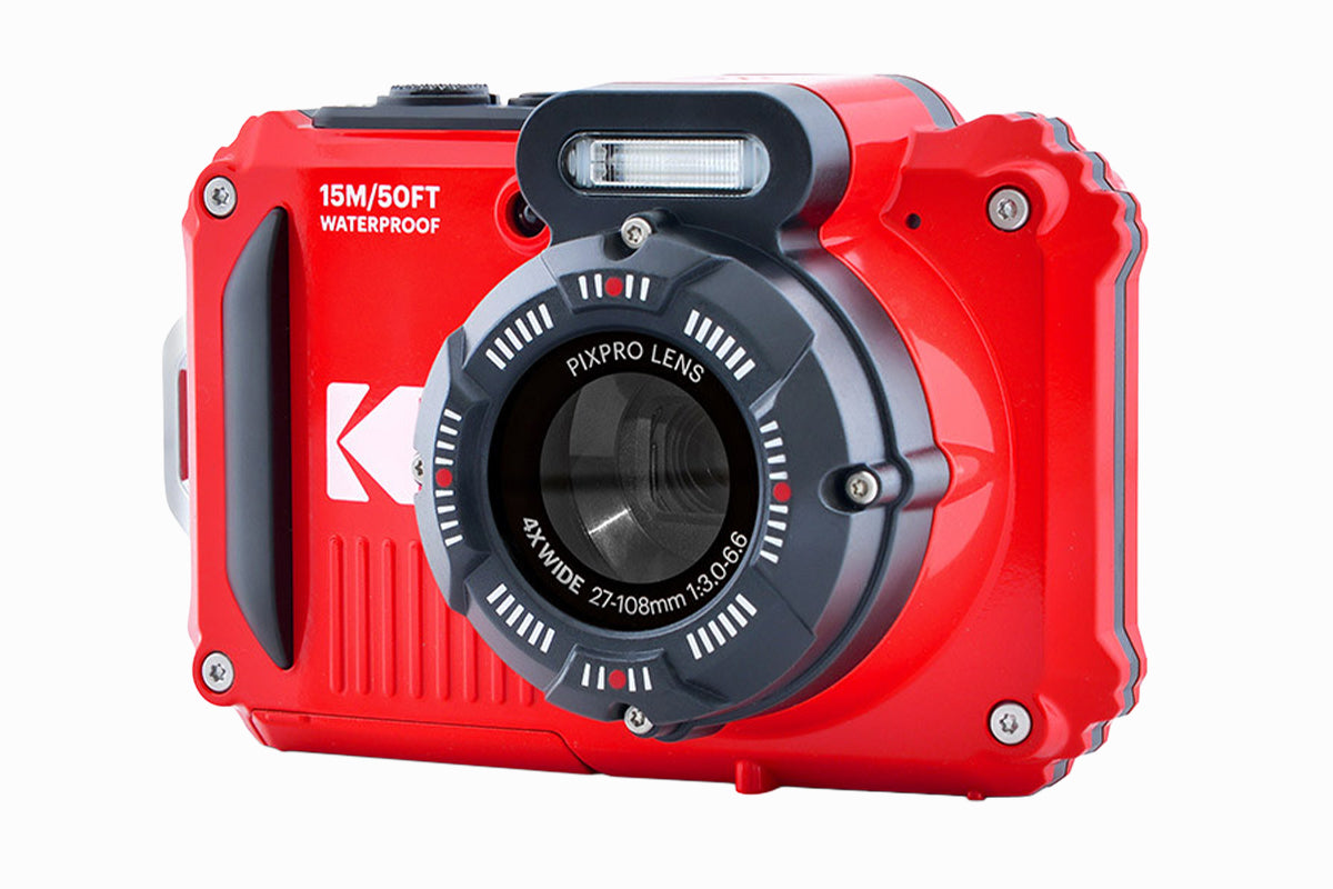 Kodak PixPro WPZ2 Compact Digital Camera | Red-2