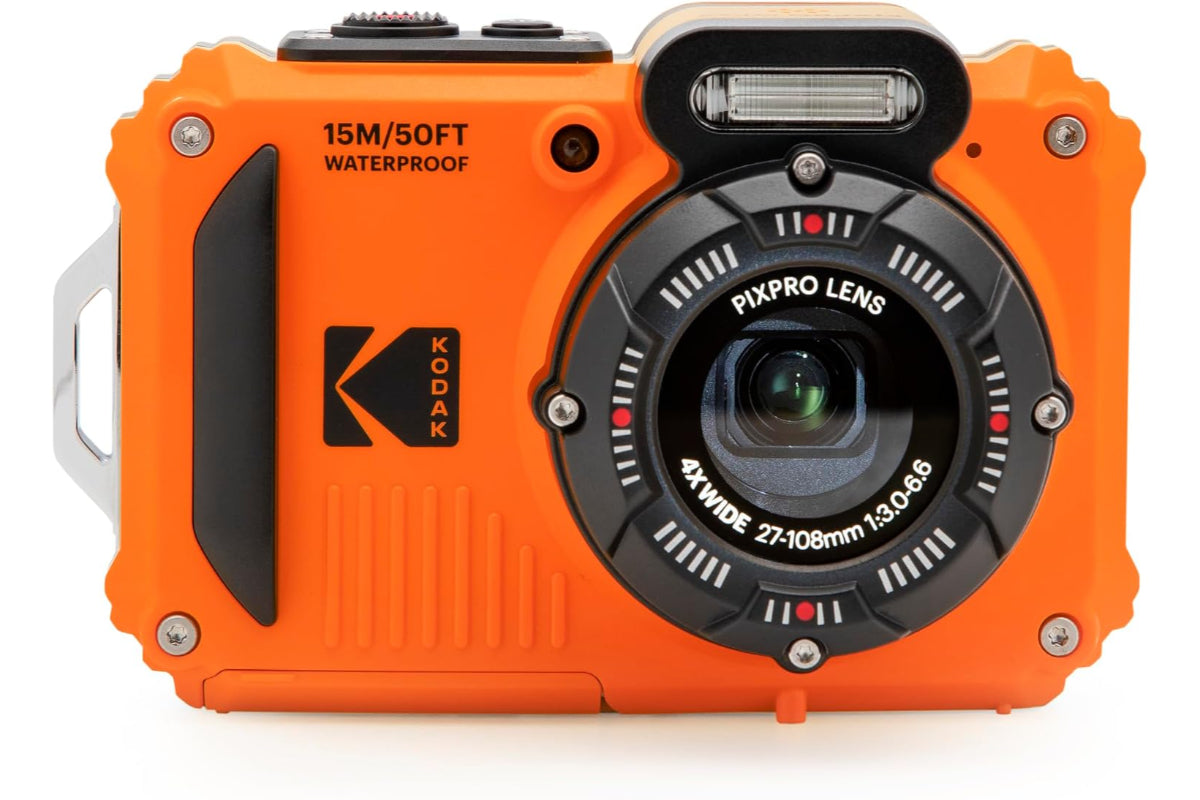 Kodak PixPro WPZ2 Compact Digital Camera Kit | Orange-2