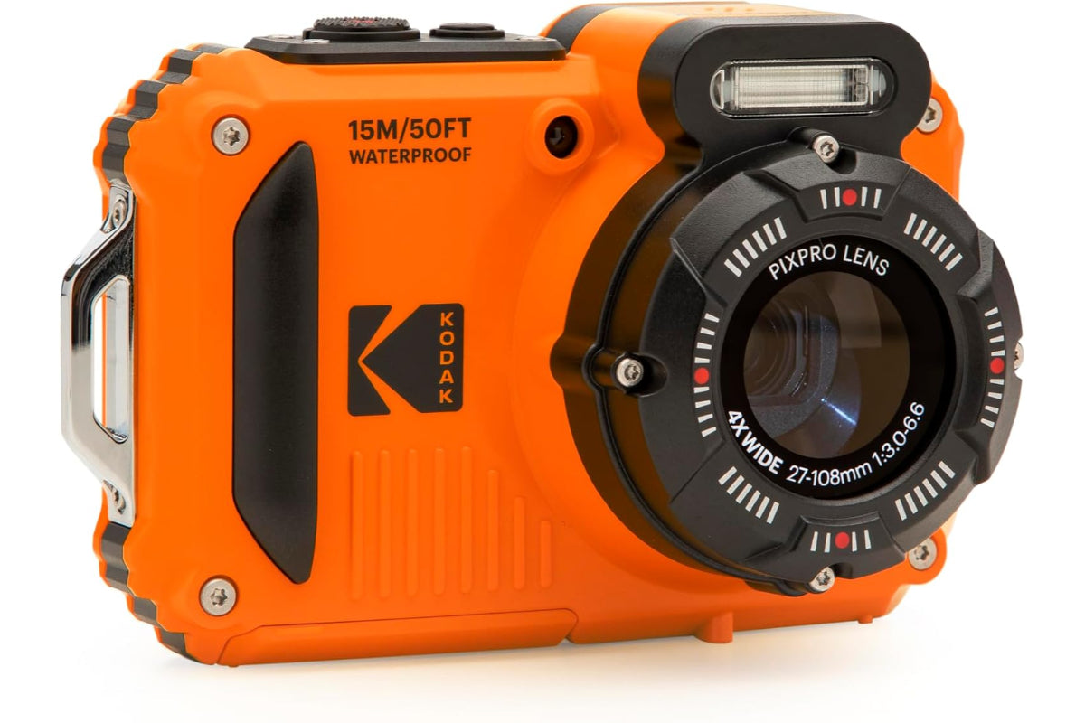 Kodak PixPro WPZ2 Compact Digital Camera Kit | Orange-4