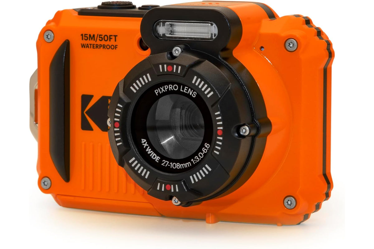 Kodak PixPro WPZ2 Compact Digital Camera Kit | Orange-5