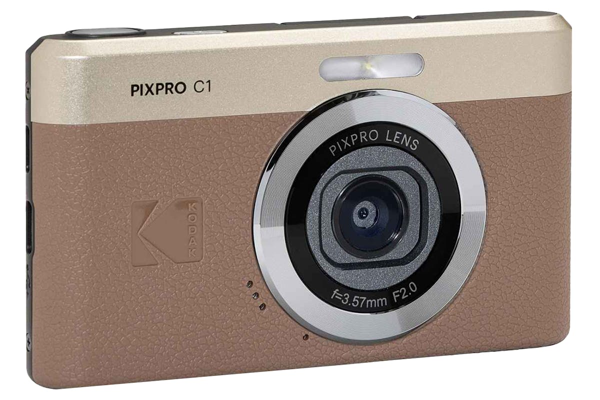 Kodak PixPro C1 Compact Digital Camera | Brown