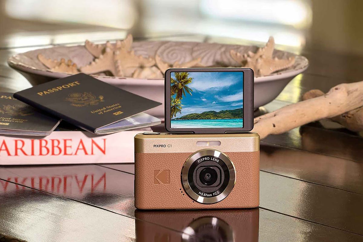 Kodak PixPro C1 Compact Digital Camera | Brown-2