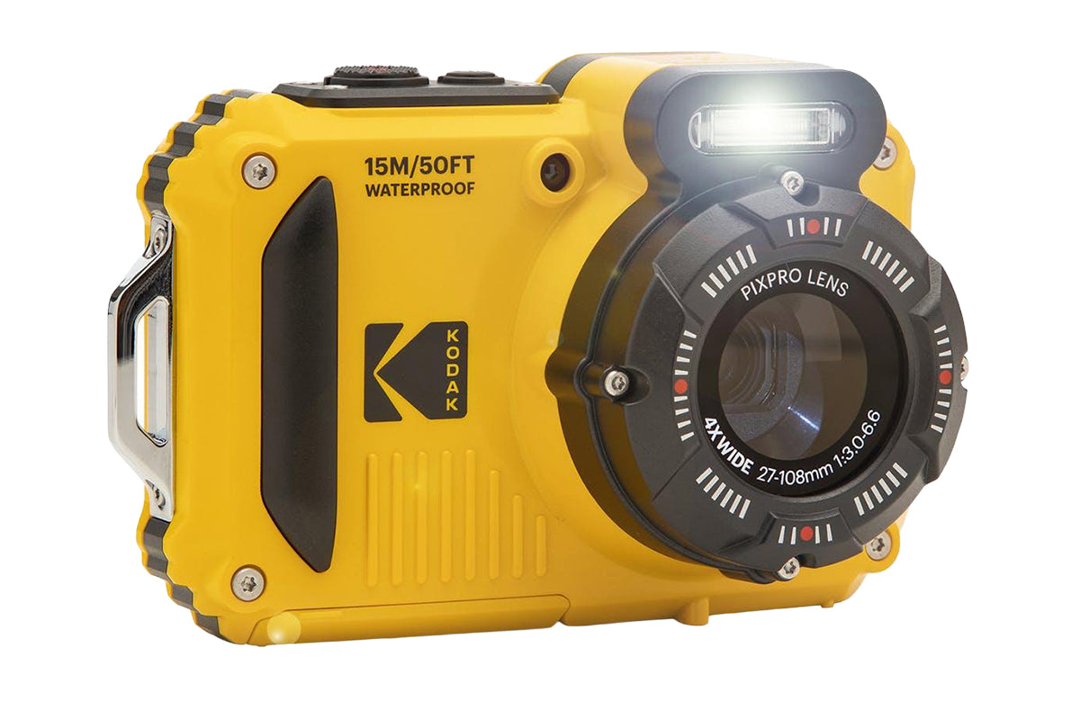 Kodak PixPro WPZ2 Compact Digital Camera Kit | Yellow-11