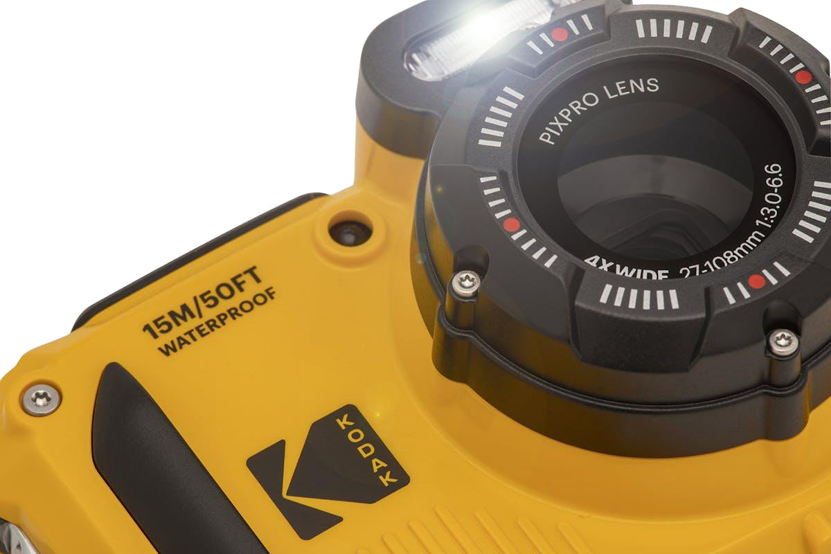 Kodak PixPro WPZ2 Compact Digital Camera Kit | Yellow-13