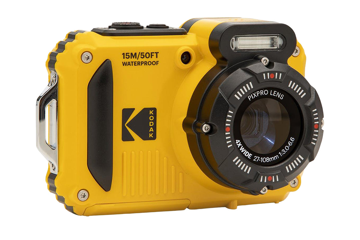 Kodak PixPro WPZ2 Compact Digital Camera Kit | Yellow-5