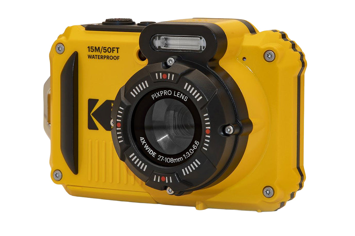 Kodak PixPro WPZ2 Compact Digital Camera Kit | Yellow-6
