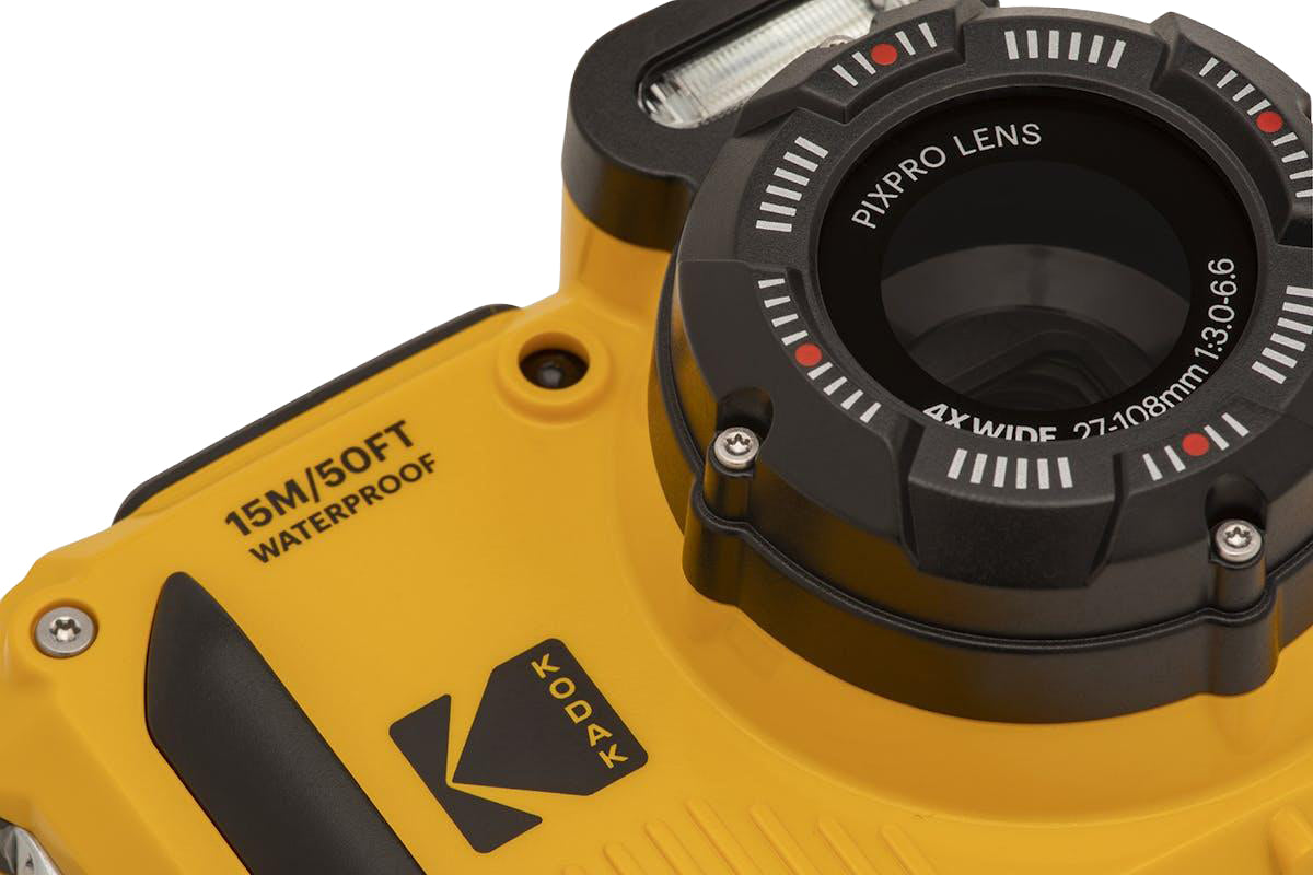 Kodak PixPro WPZ2 Compact Digital Camera Kit | Yellow-9