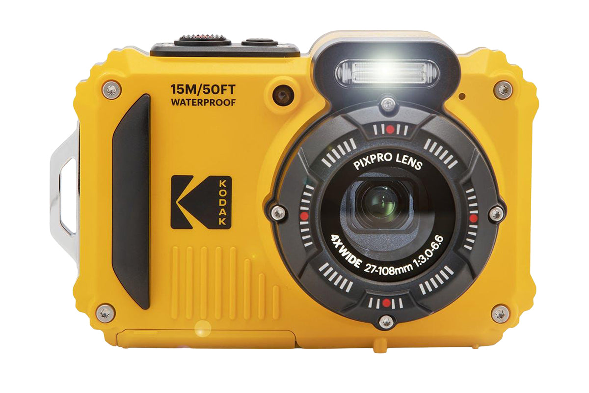 Kodak PixPro WPZ2 Compact Digital Camera Kit | Yellow-10