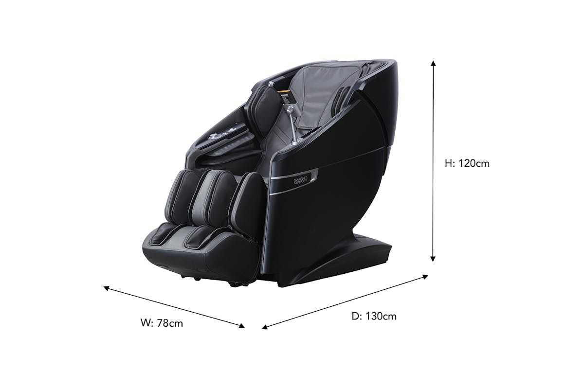 Luna Massage Chair | Black-3
