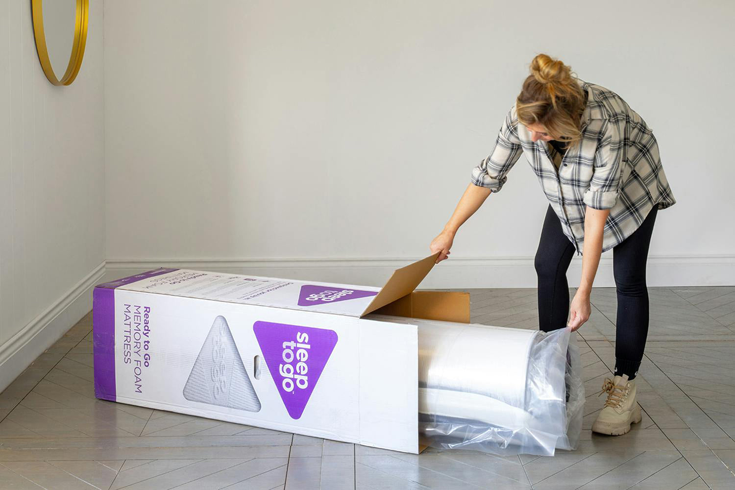 SleepToGo | Memory Dream 250 Motion Mattress | Double | 4ft6-7