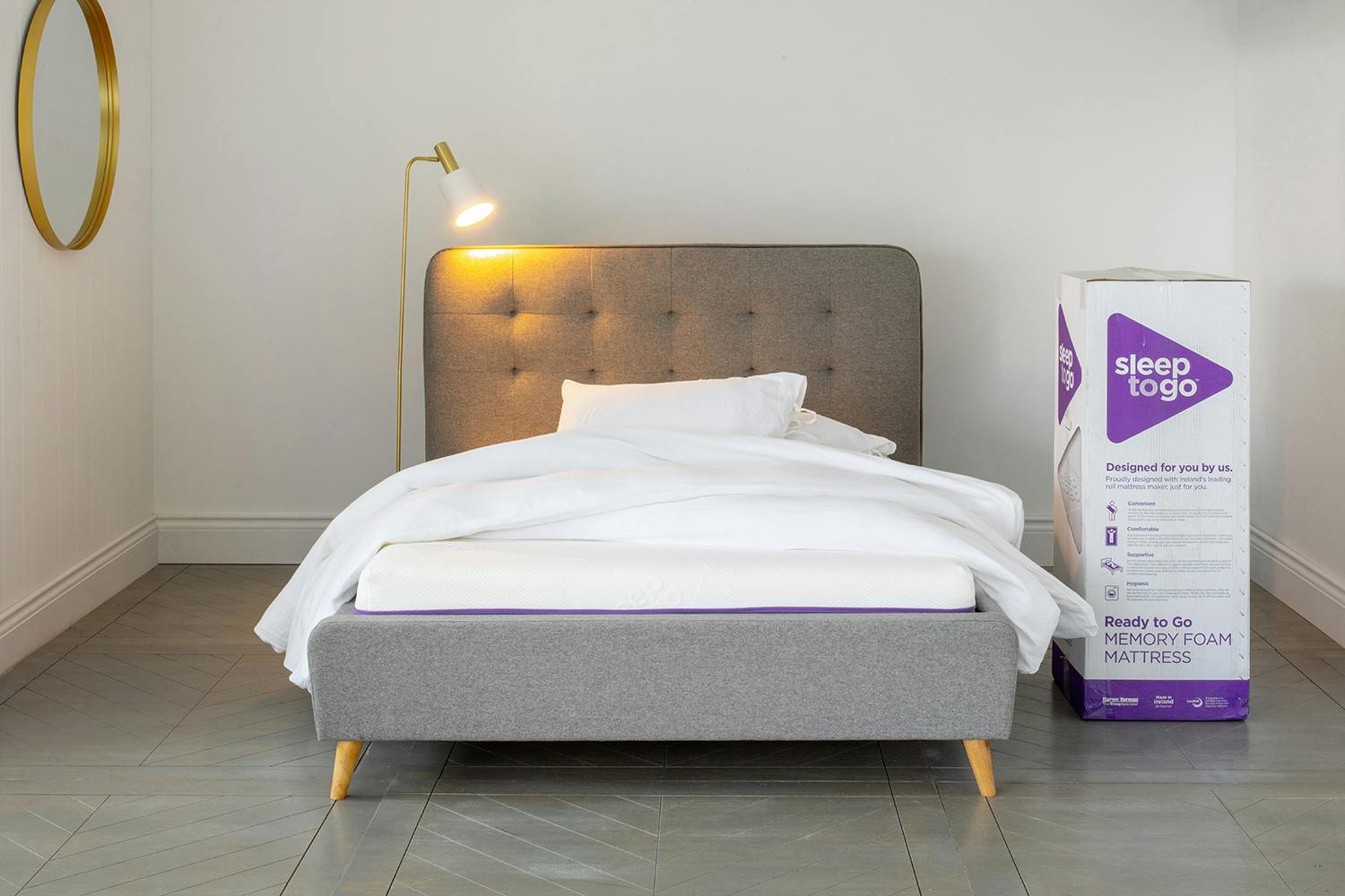 SleepToGo | Memory Dream 250 Motion Mattress | King | 5ft-2