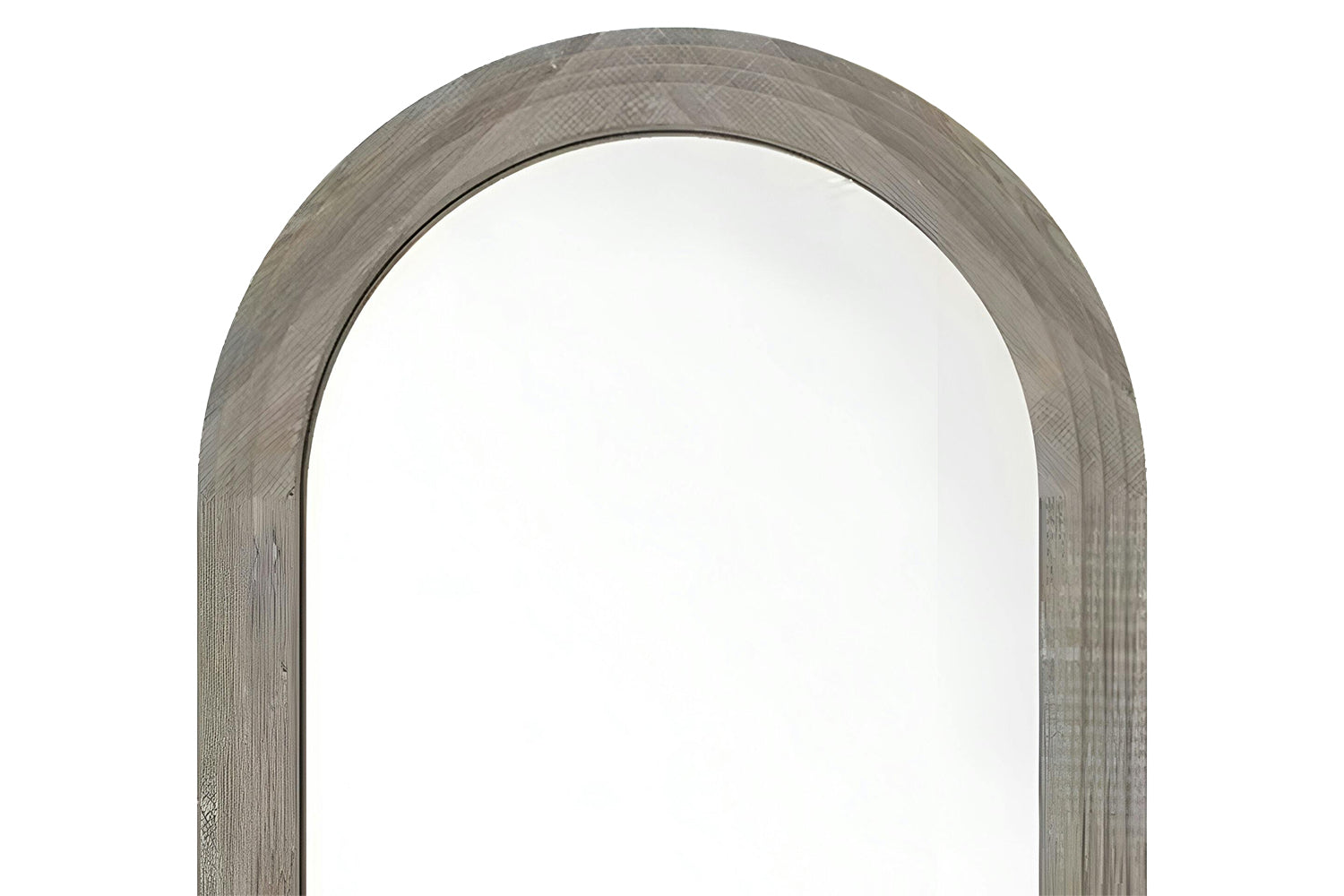 Luna Stepped Arched Leaner Mirror | Grey | 90 x 180 cm-2